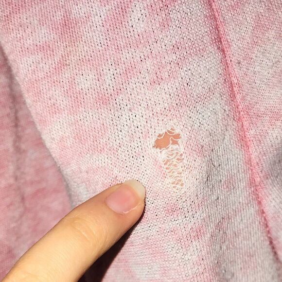 Pink Aloha Maui Hawaii Joggers With Drawstring and Leg Print / Size: Small - Picture 6 of 6